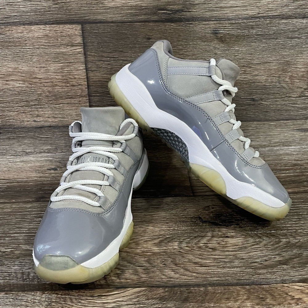 Nike Air Jordan 11 XI Retro Low Gray Men's Sz 8.5